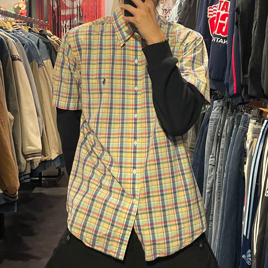 [IM] polo 폴로 체크 반팔셔츠 상품이미지3