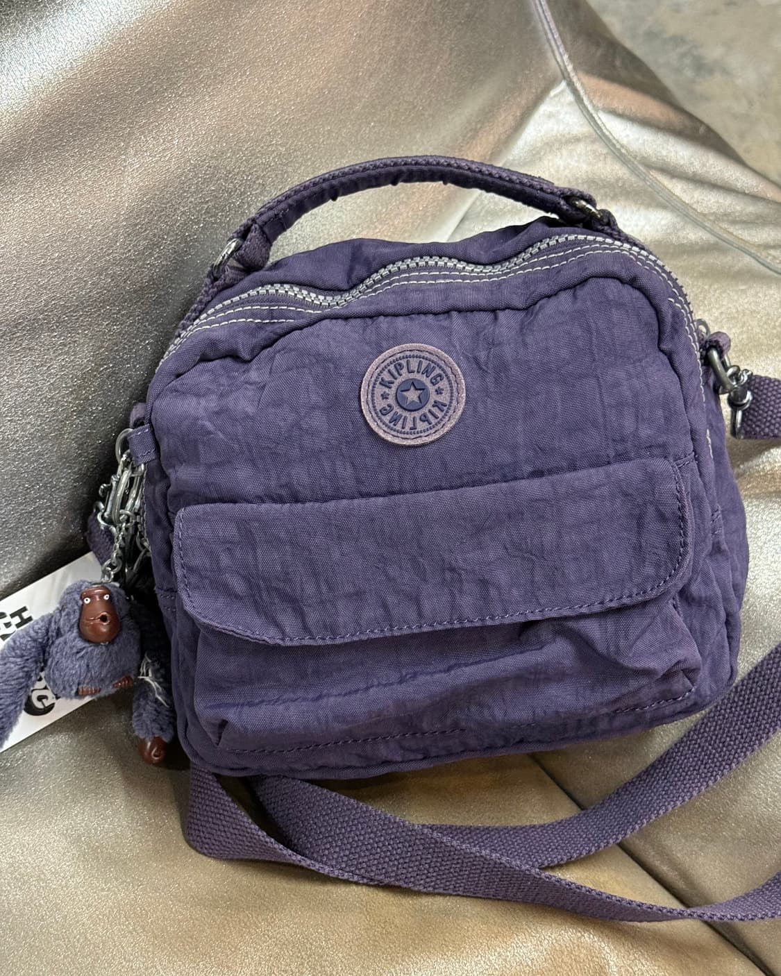 키플링 미니 퍼플 크로스백 상품이미지2