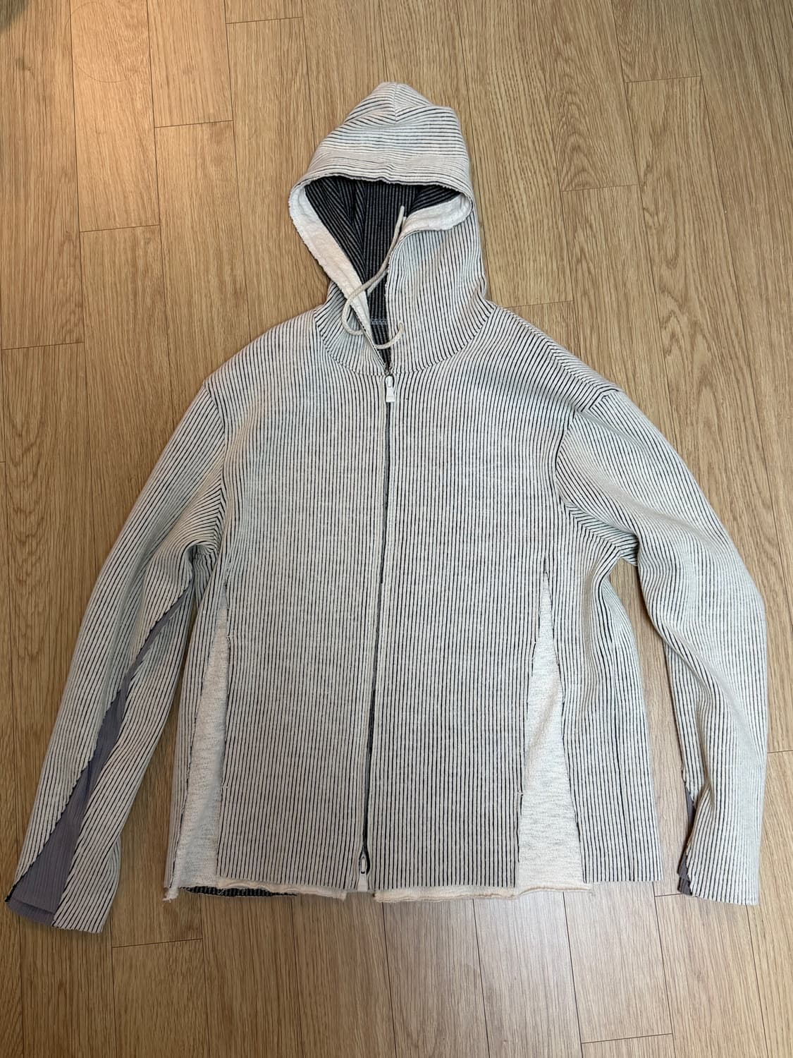 엑슬림 XLIM ep.9 후드집업 아이보리 상품이미지2