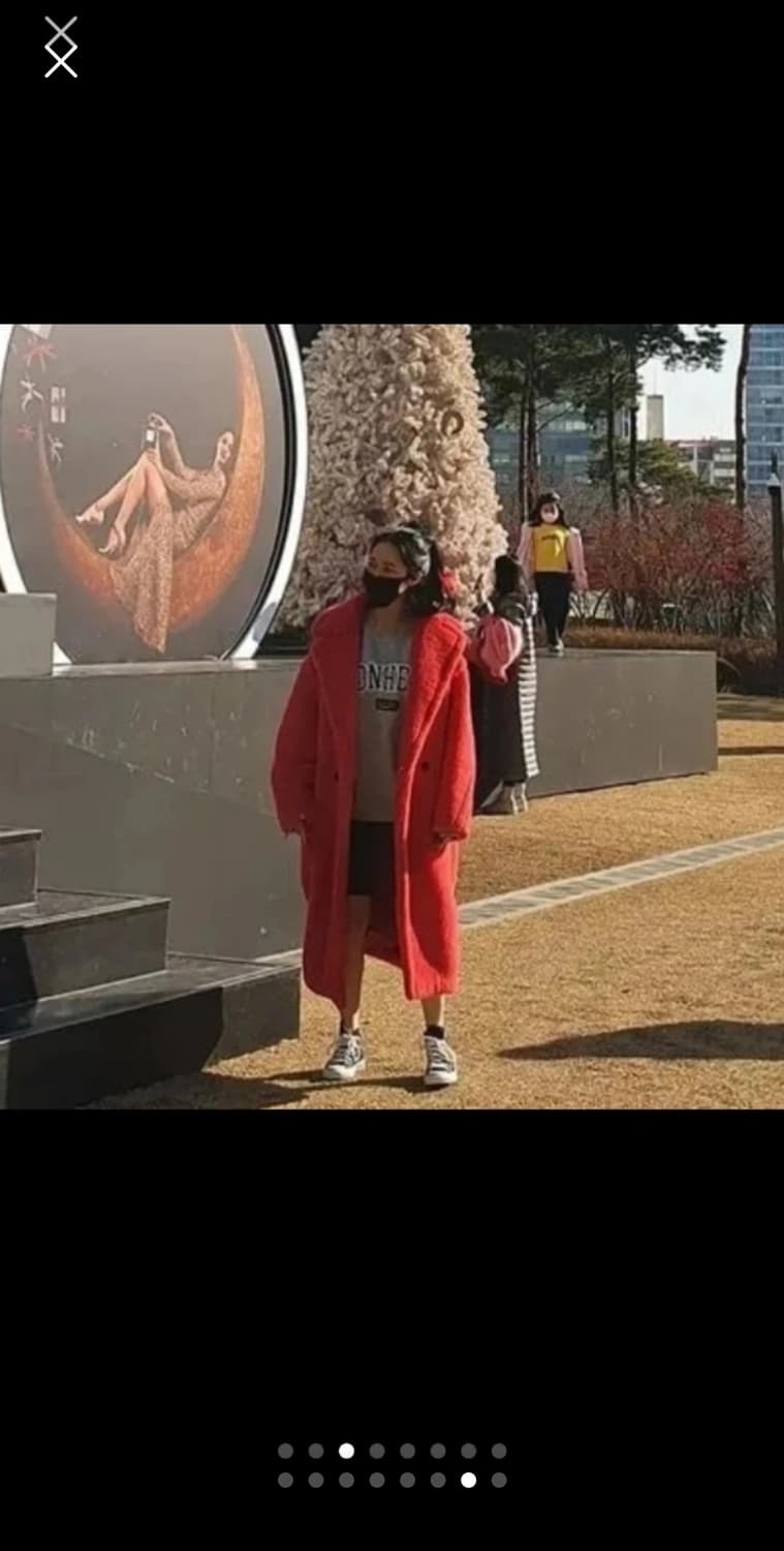 막스마라 테디베어코트 핫핑크 m 10160493 000 테드걸 상품이미지2