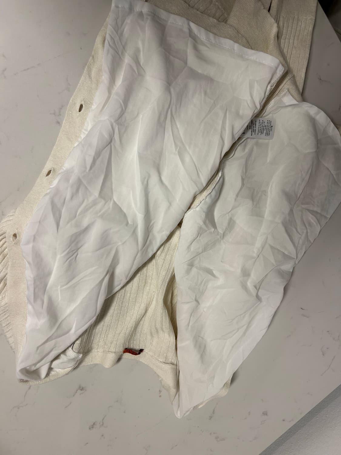 바레나 베네치아 린넨 코튼 아이보리 가디건 상품이미지7