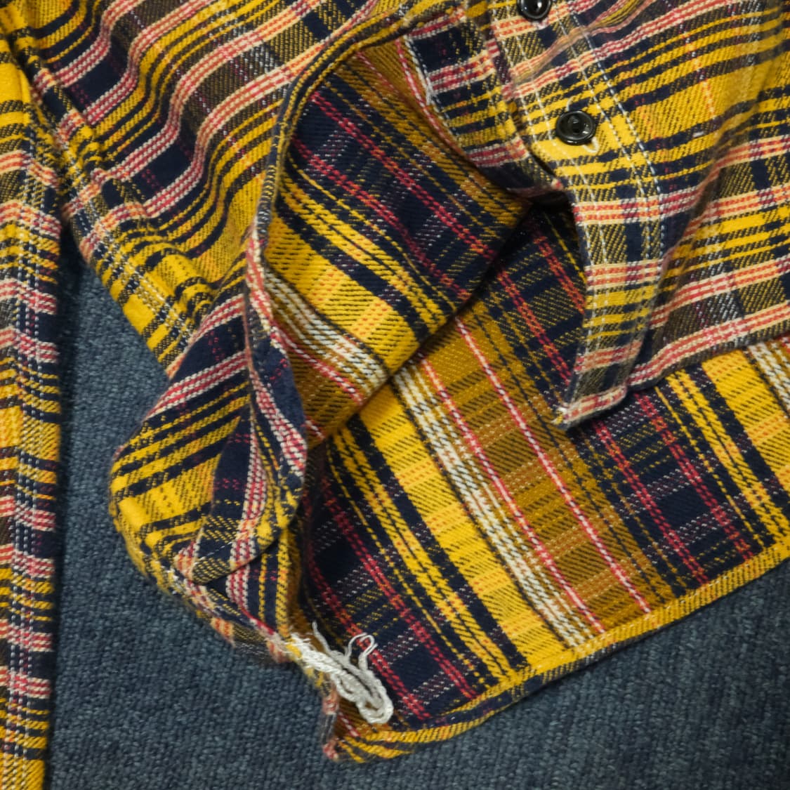 휴스턴 체크 워크셔츠 상품이미지3