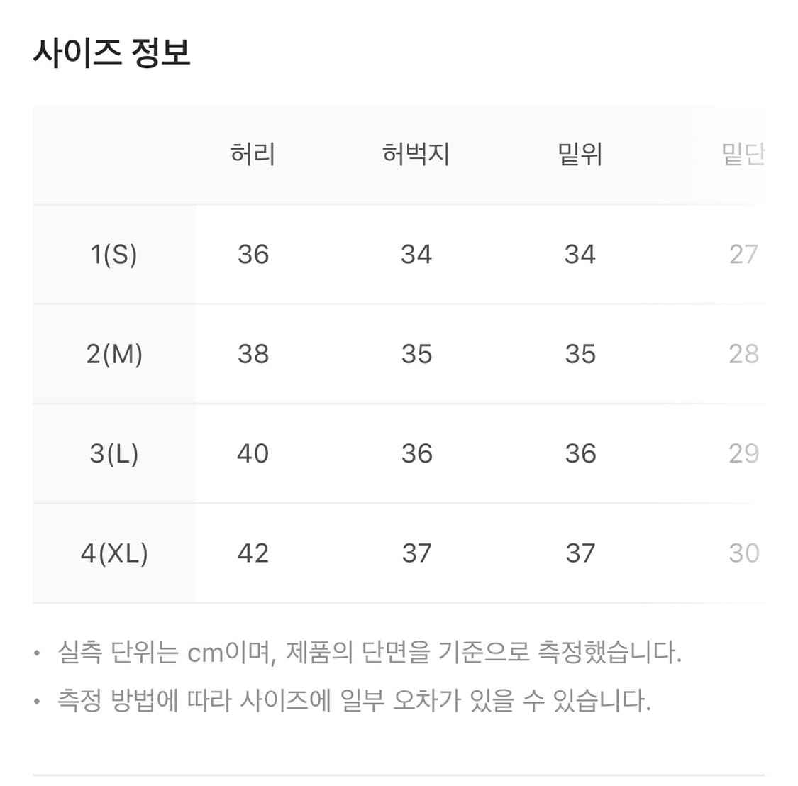 [1] 폴리테루 고시마 데님 팬츠 새상품 상품이미지5