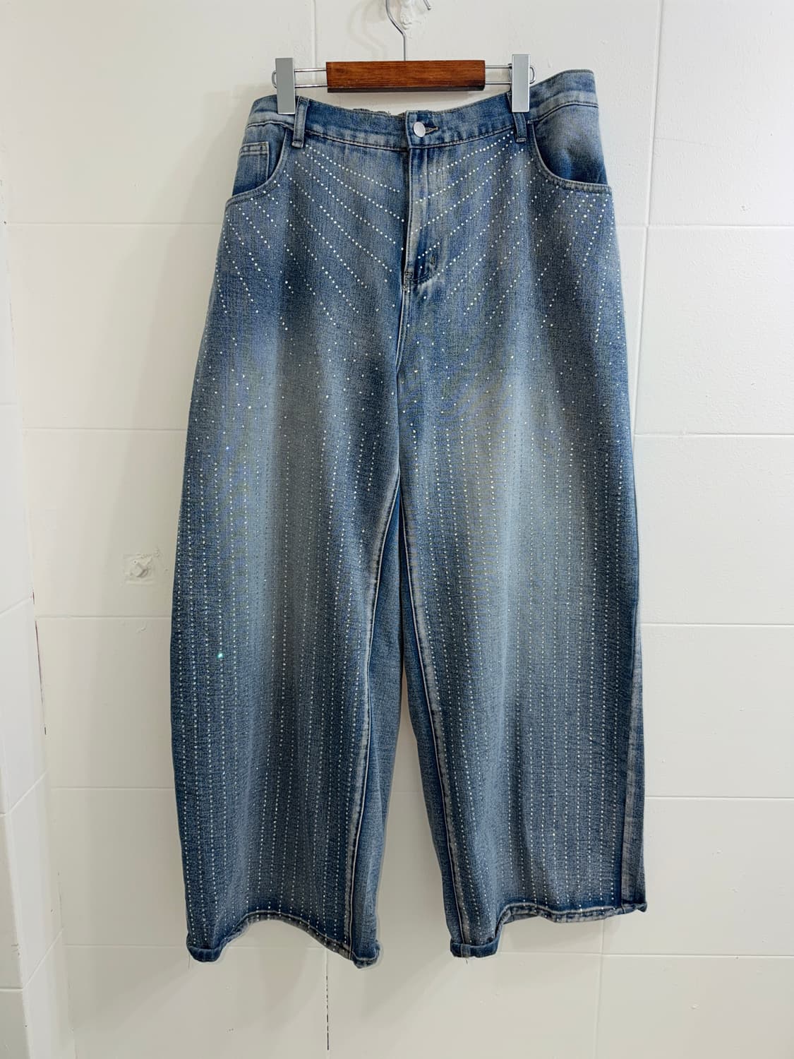 아베크롬비 울프죠 패딩 큐빅 쿨 데님 스트릿 코디 세트 상품이미지8