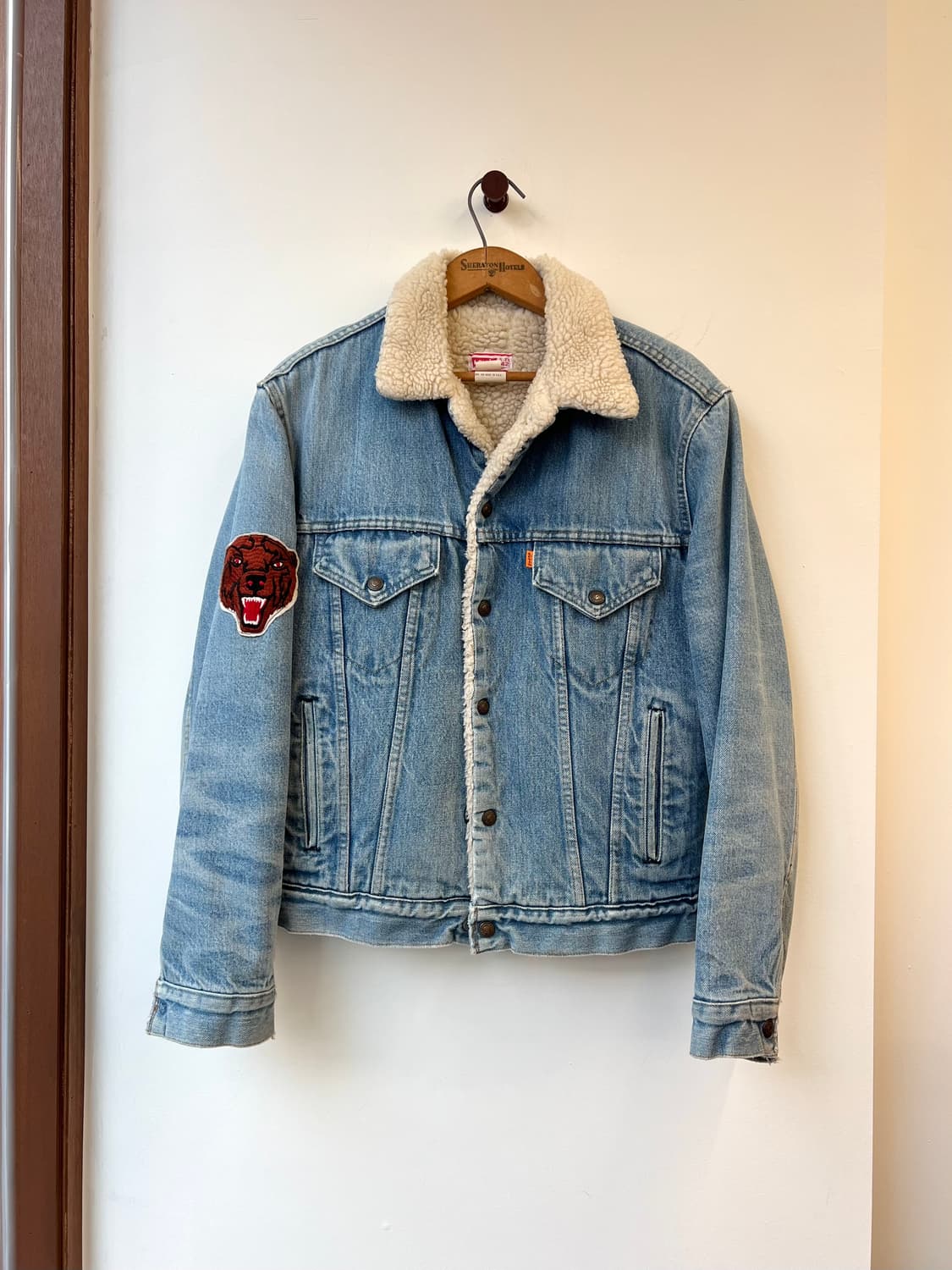 (103)70s 리바이스 오렌지탭 데님 쉐르파 자켓 상품이미지1