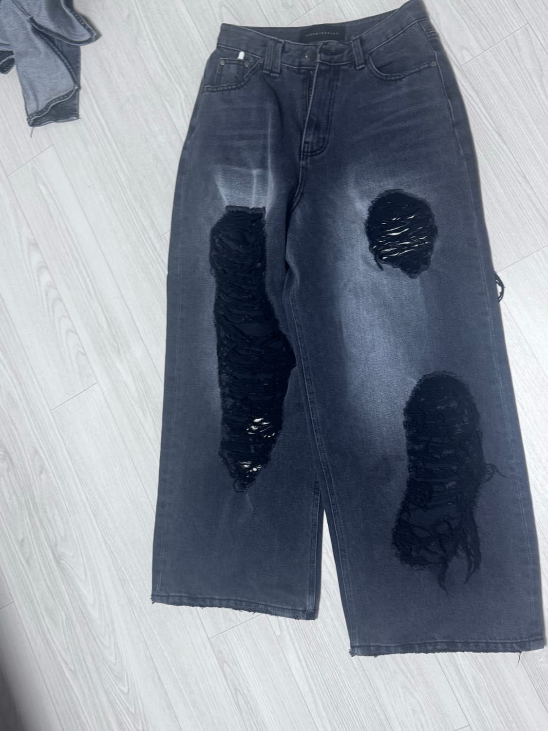 트리밍버드 데미지 데님 진 s 상품이미지3