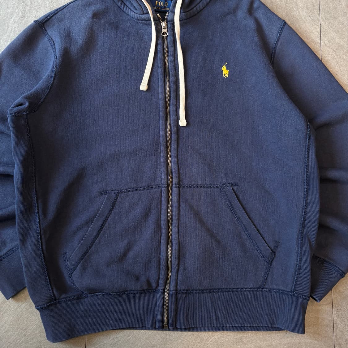 폴로 국내 매장 정품 네이비 후드 집업 자켓 상품이미지4