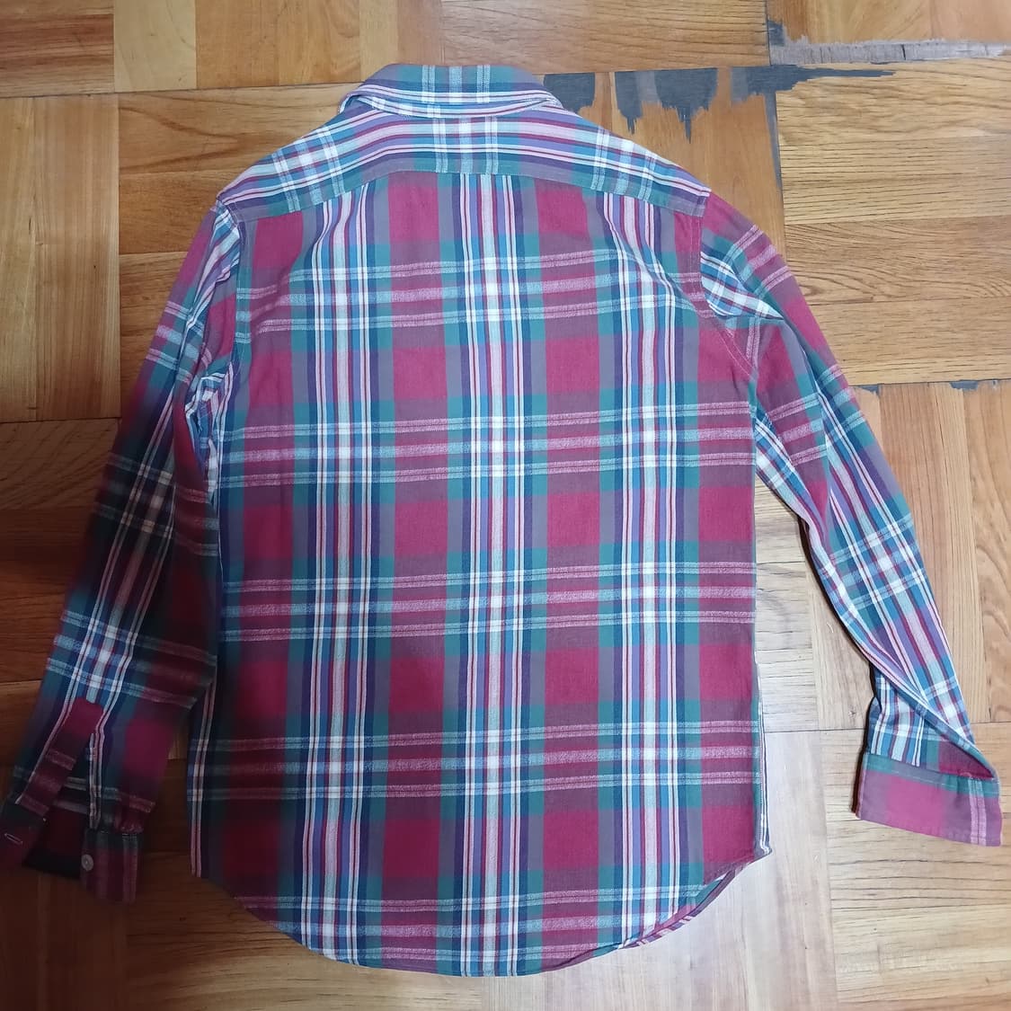 폴로 랄프로렌 타탄 체크 셔츠 상품이미지4