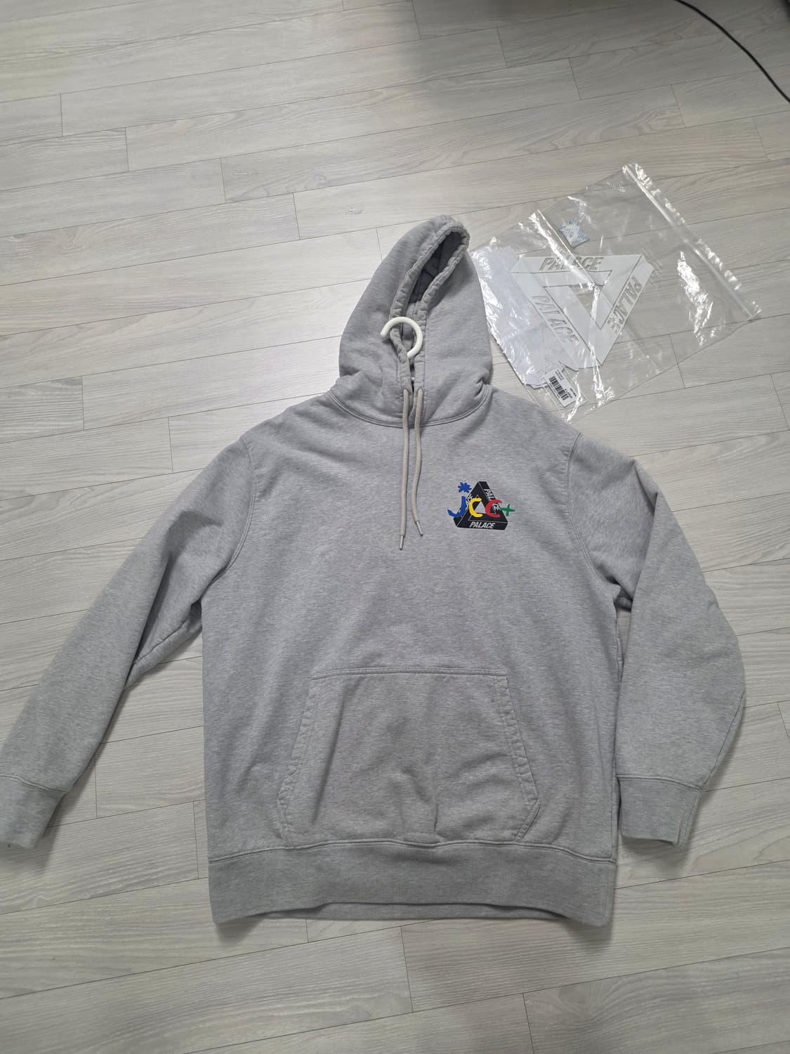 팔라스 JCDC2 후드 그레이 멀 XL Palace JCDC2 XL 상품이미지1