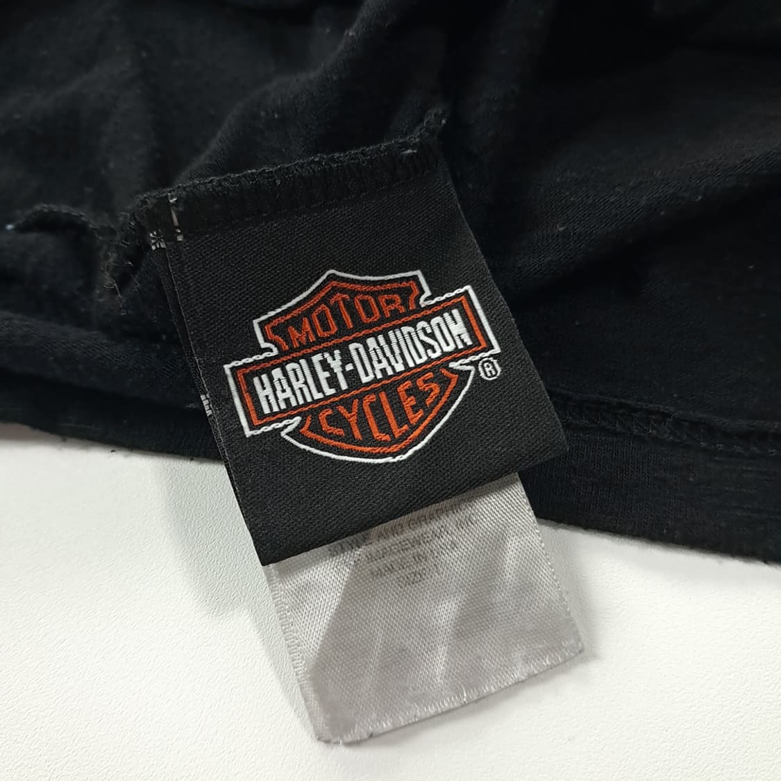 CK171 L 할리데이비슨 미국판 레드락 슬리브리스 티셔츠 상품이미지4