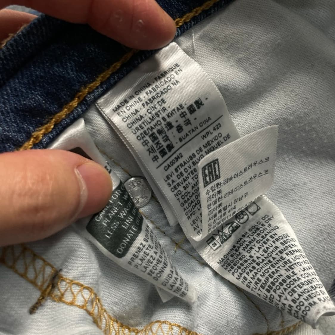 34 리바이스 512 청바지 상품이미지3