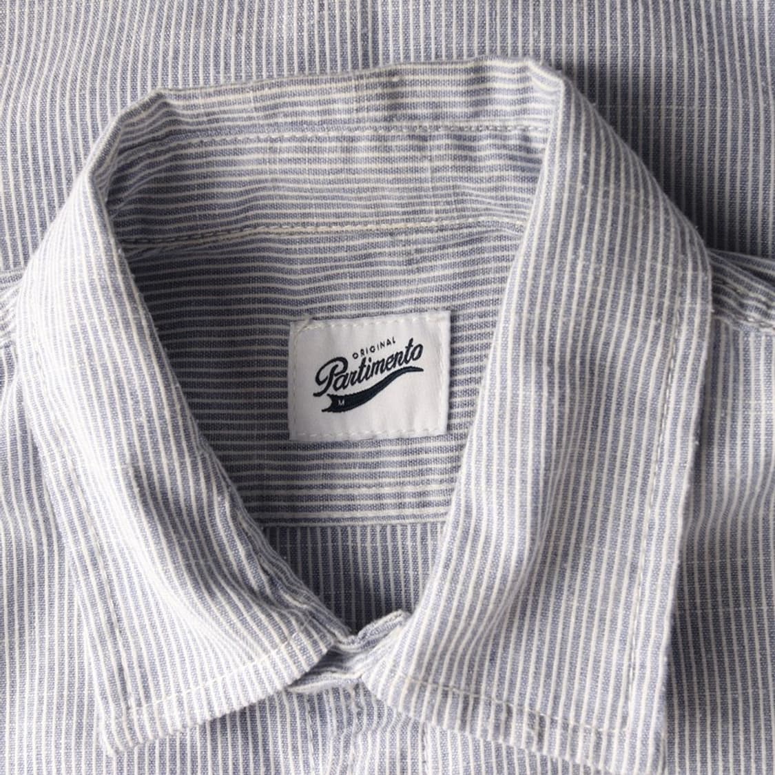 파르티멘토 스트라이프 셔츠 M 상품이미지5