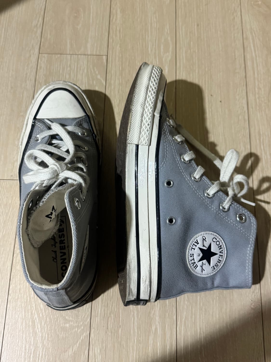 컨버스 척70 하이 울프그레이 상품이미지2