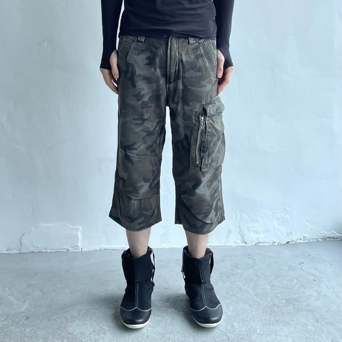 립반윙클 카모 파라슈트 쇼츠 상품이미지2