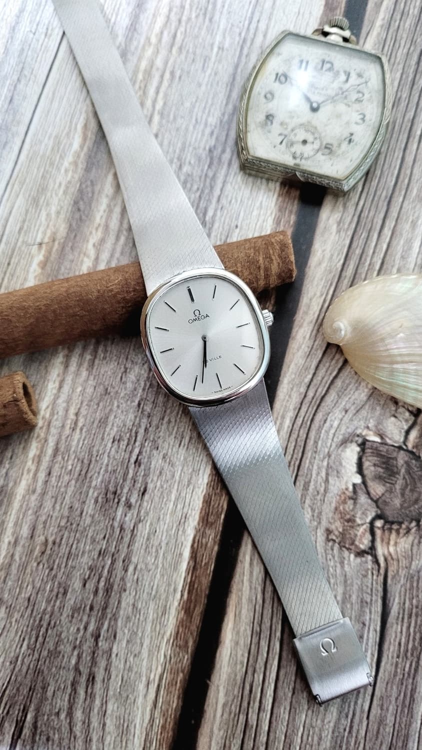 정품 남여공용 오메가 드빌 엘립스 수동 시계 311.0164 devil 상품이미지7