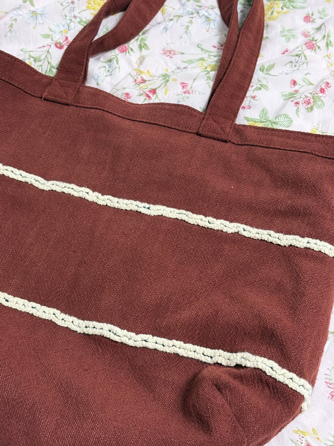 코이세이오 모코 리버시블 토트백 레드 상품이미지3