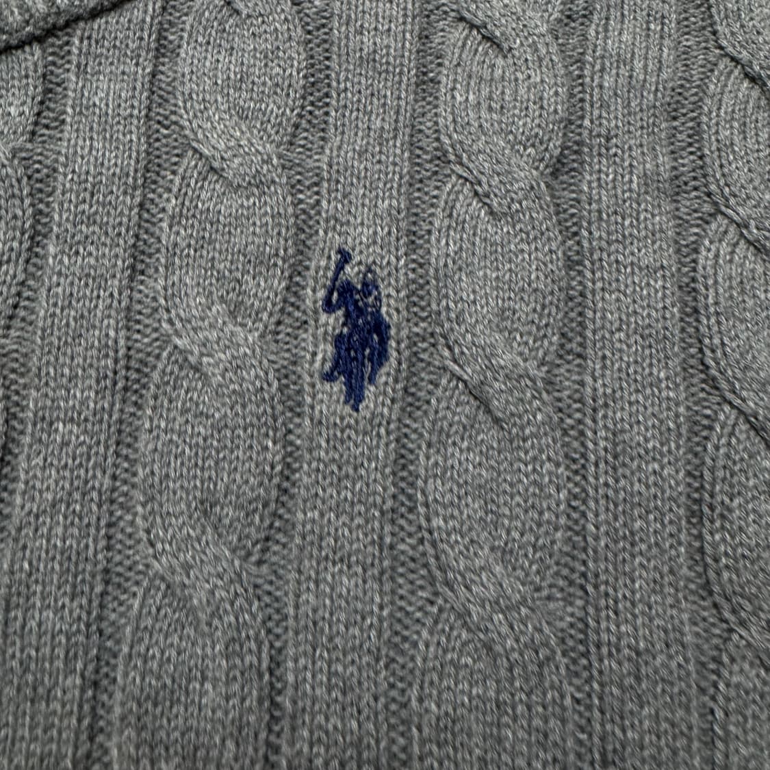 US폴로 케이블 니트 상품이미지4