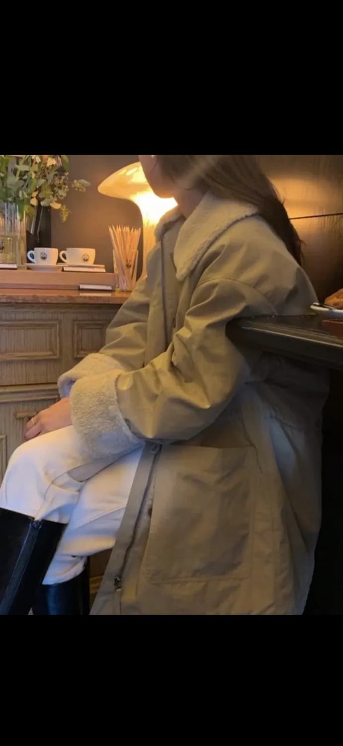 브런치 베이지 야상 상품이미지4