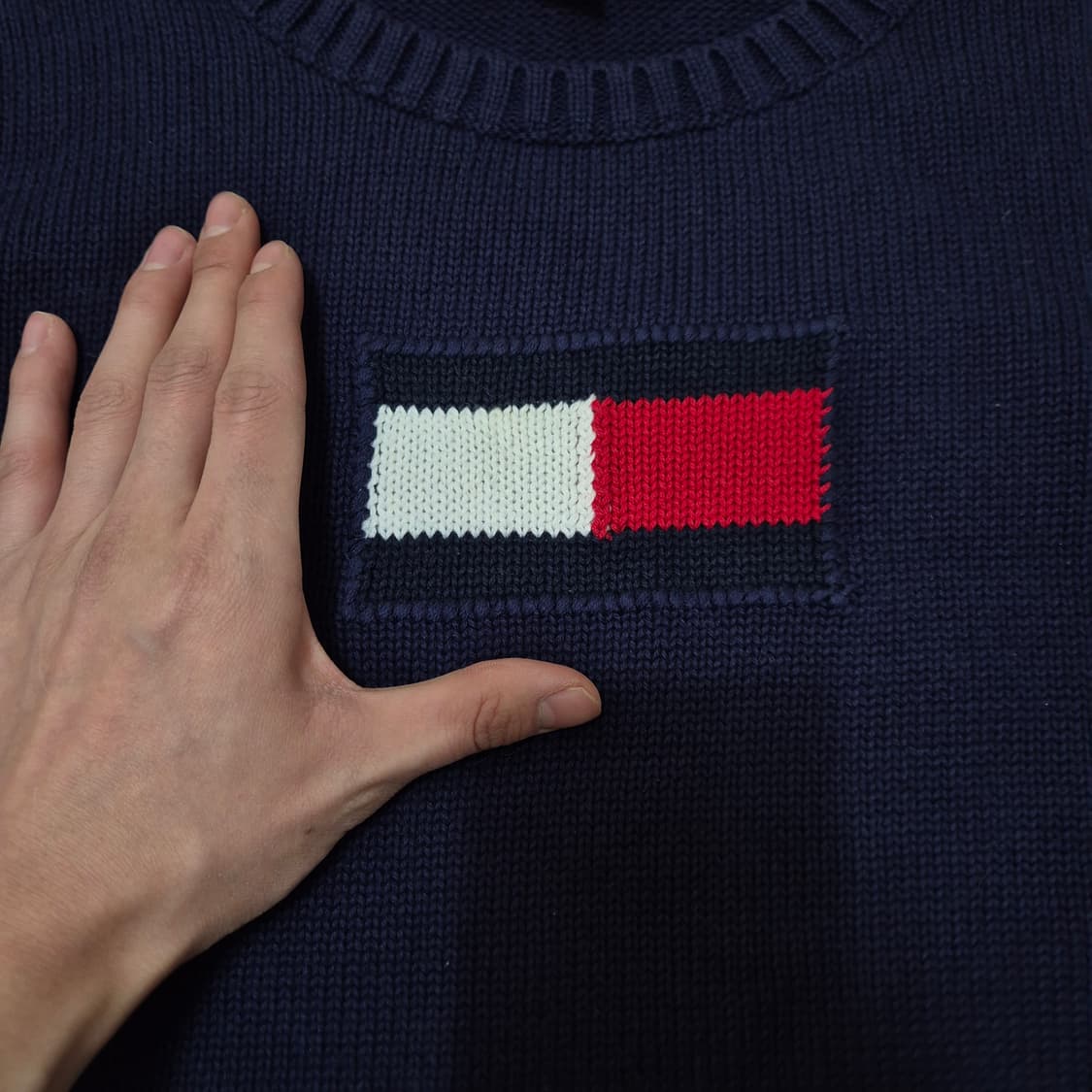 타미힐피거 빅플래그 니트 M(95) 상품이미지4