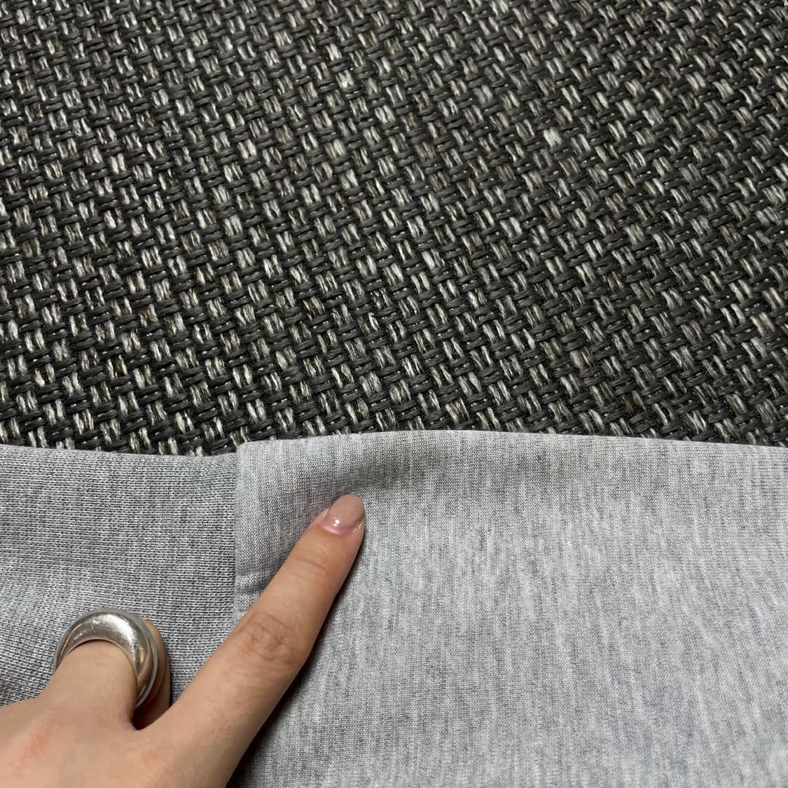 폴로랄프로렌 네이비포니 그레이 반집업 맨투맨 M 상품이미지6