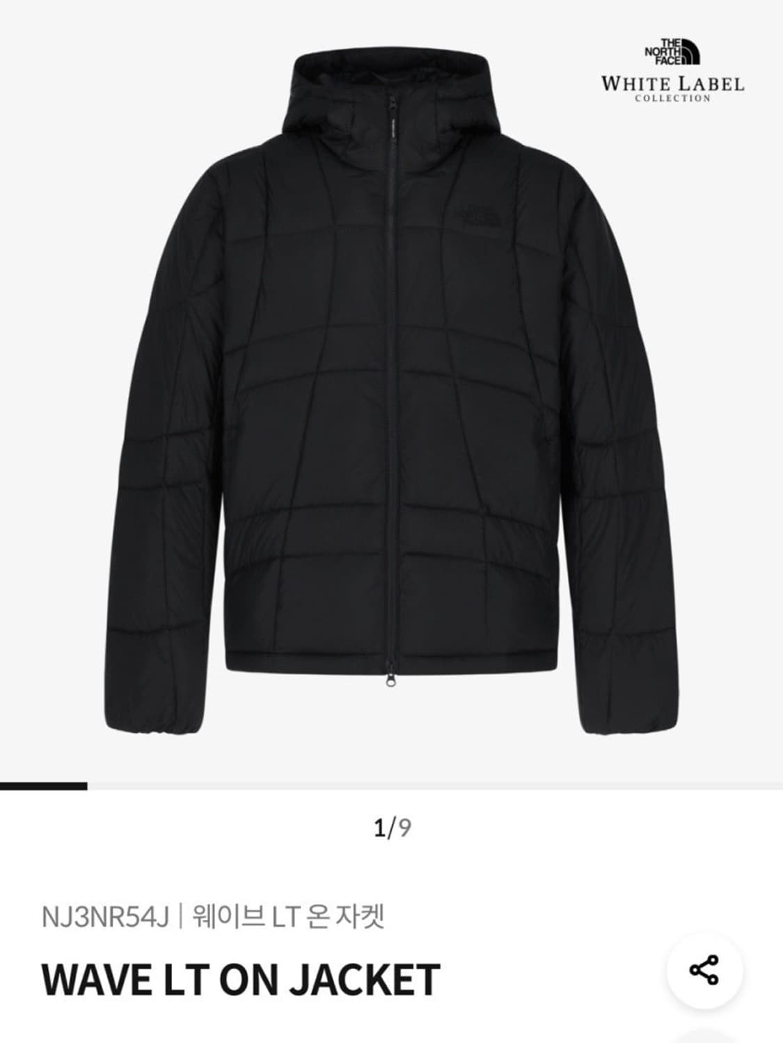 노스페이스 웨이브 LT 온 자켓 카키 (M, 95) 상품이미지2