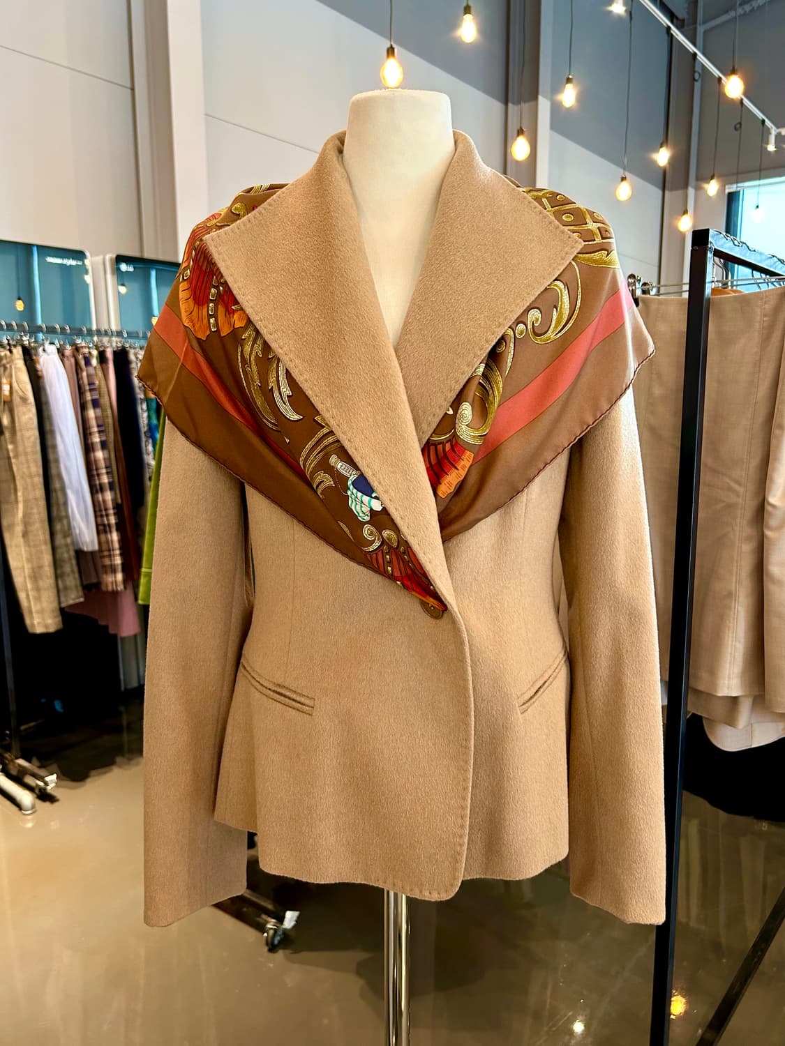 막스마라 카멜헤어100% 상품이미지3