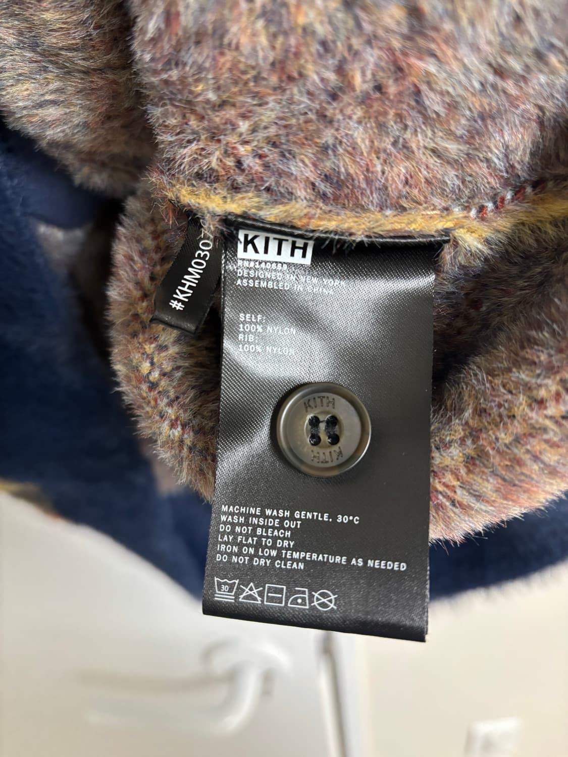 Kith 키쓰 플레이드 모헤어 헤비 가디건 상품이미지5