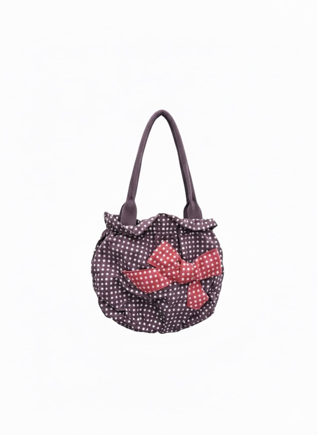 땡땡이 리본 토트백  상품이미지1