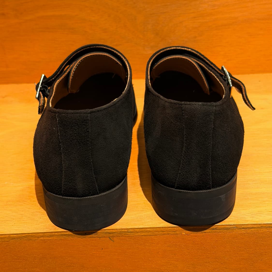 올클래식 카우레더 스웨이드 몽크스트랩 수제화 270 상품이미지3