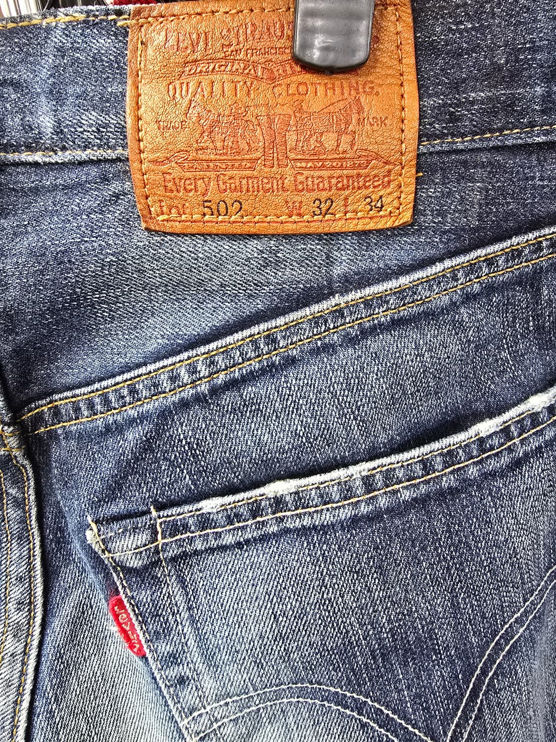 리바이스 502 빈티지 워싱 데님 (1295) 상품이미지3