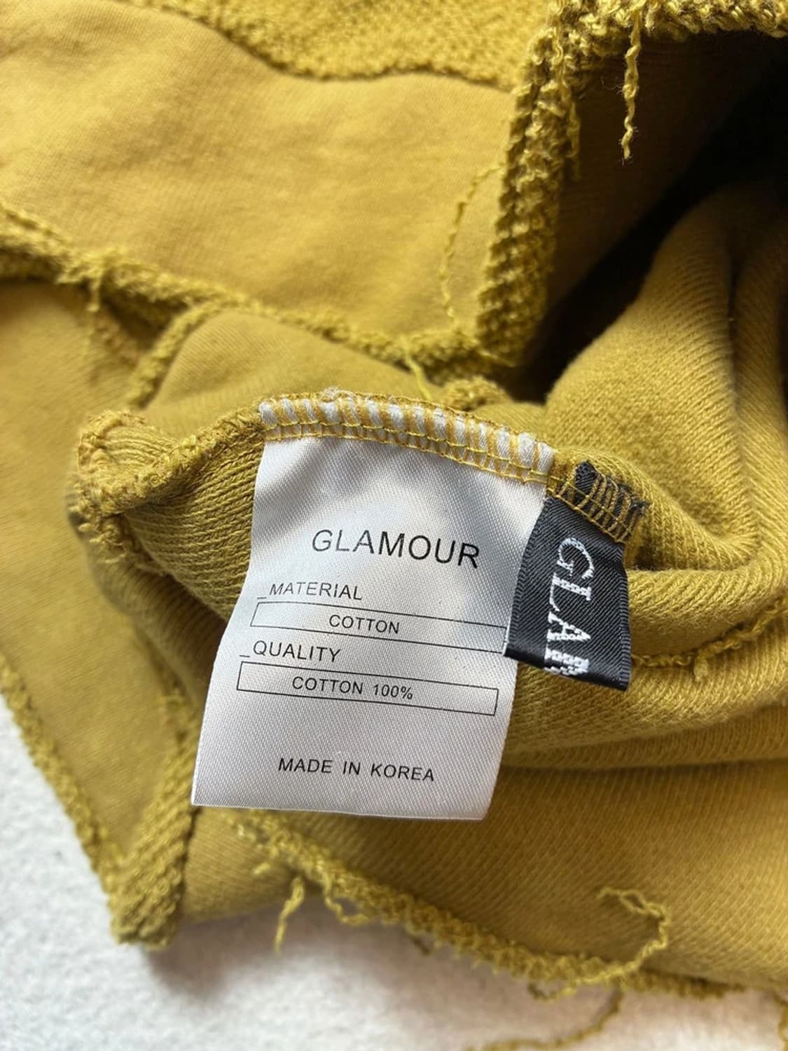 글래머 GLAMOUR 루즈핏 그런지 니트 PN7391 상품이미지5