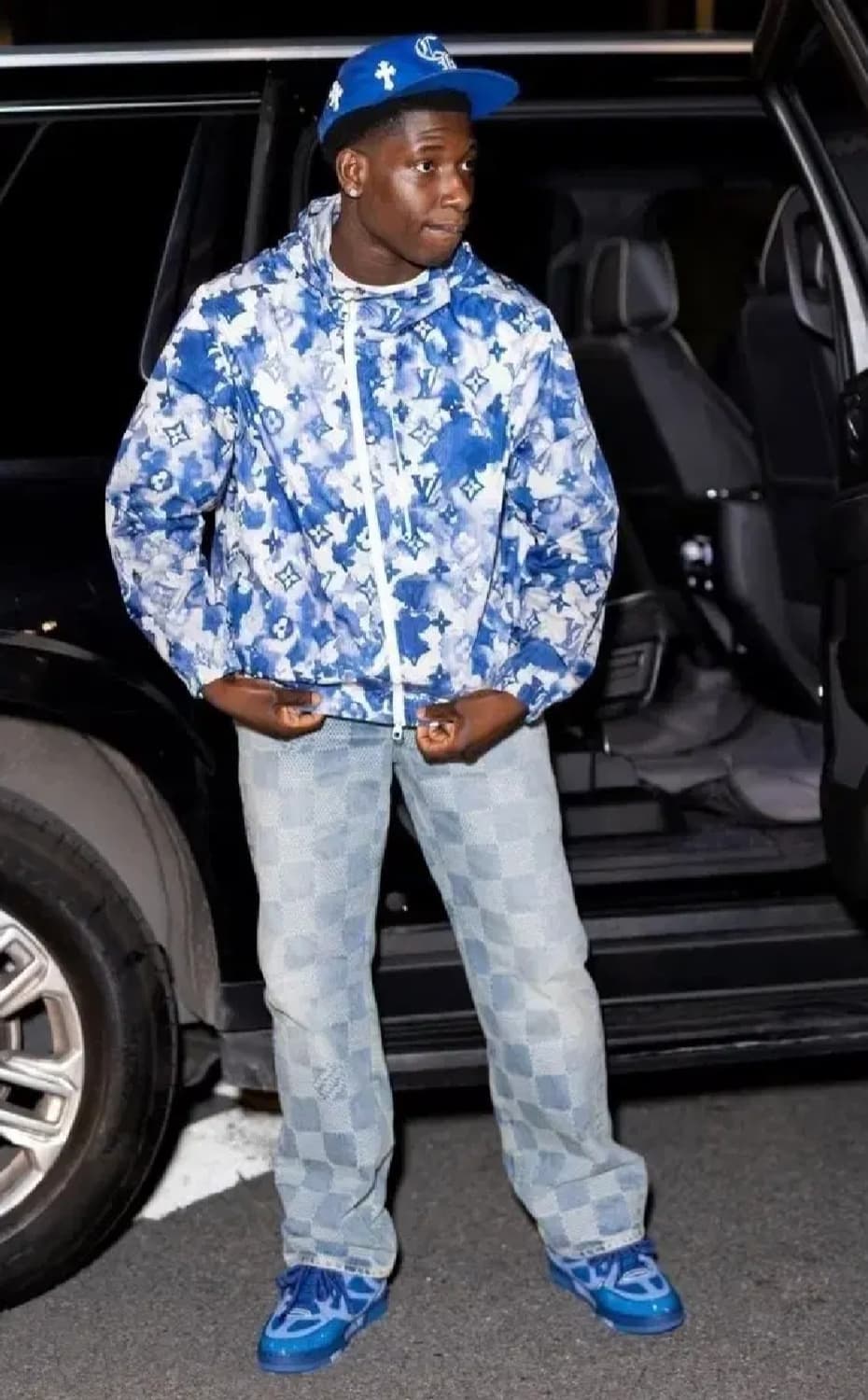 루이비통 한정 워터컬러 윈드브레이커 바람막이 자켓 상품이미지3