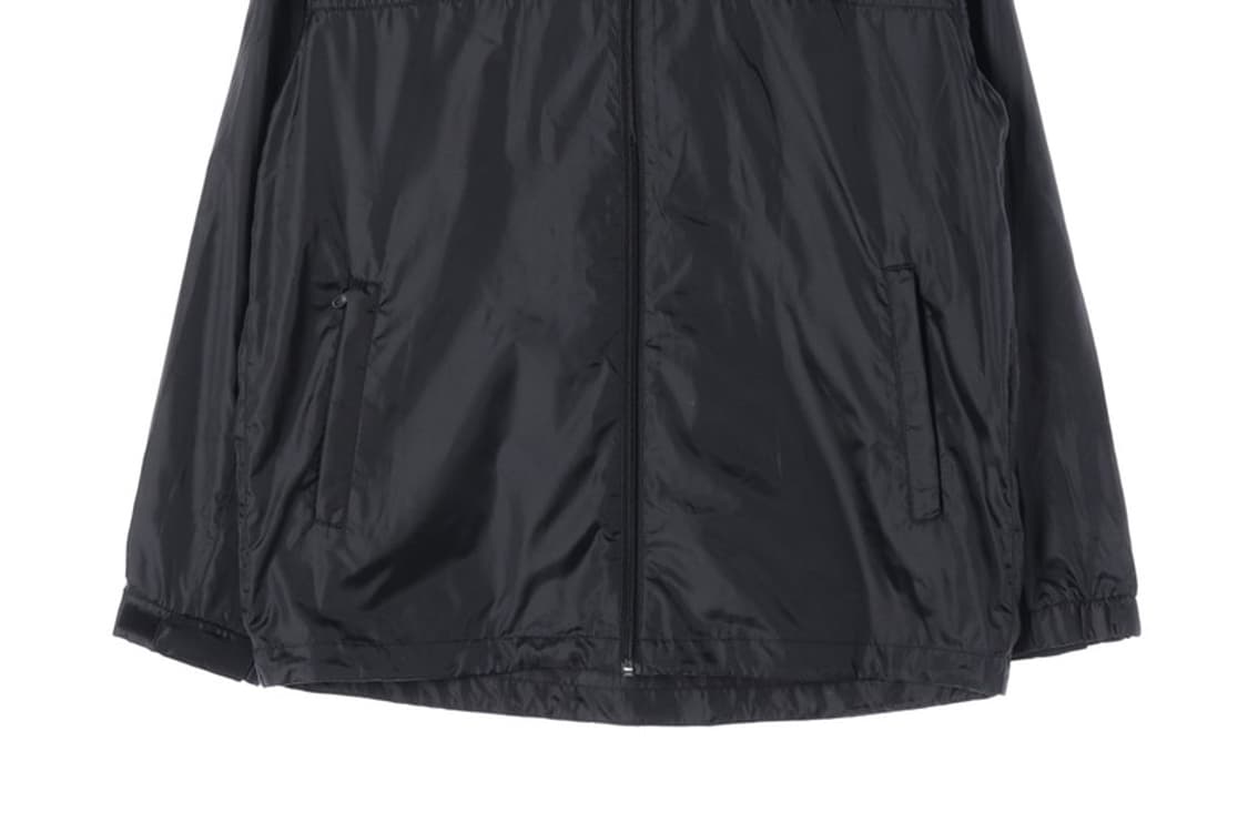 아디다스 블랙 미니멀 로고 윈드브레이커 L 상품이미지4