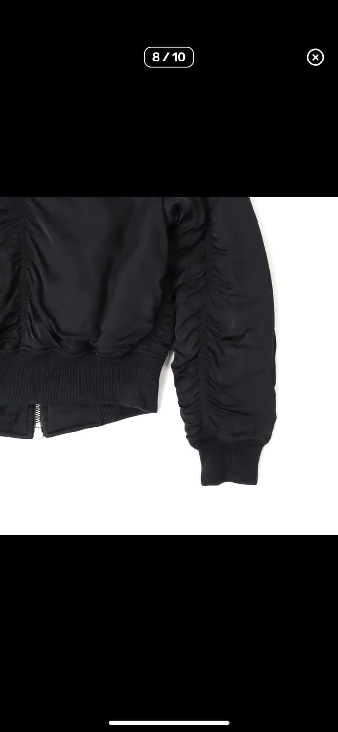 올세인트 브리 레이스드 레이언 봄버 자켓 상품이미지8