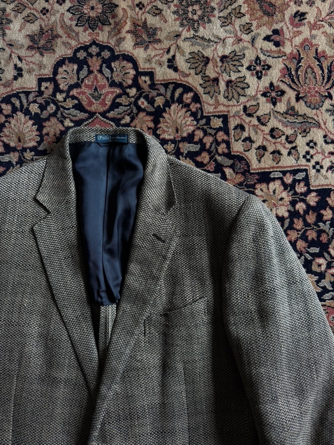 00s 폴로 랄프로렌 헤비 리넨 테일러드 자켓 105 상품이미지3