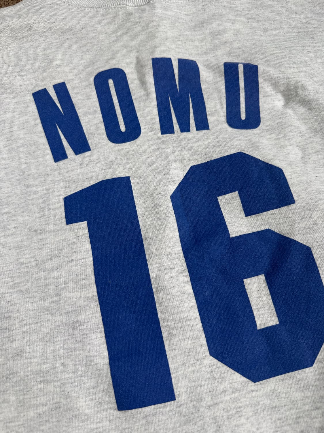 90s Made in usa Salem 노모 히데오 16 스웻셔츠 맨투맨 상품이미지5