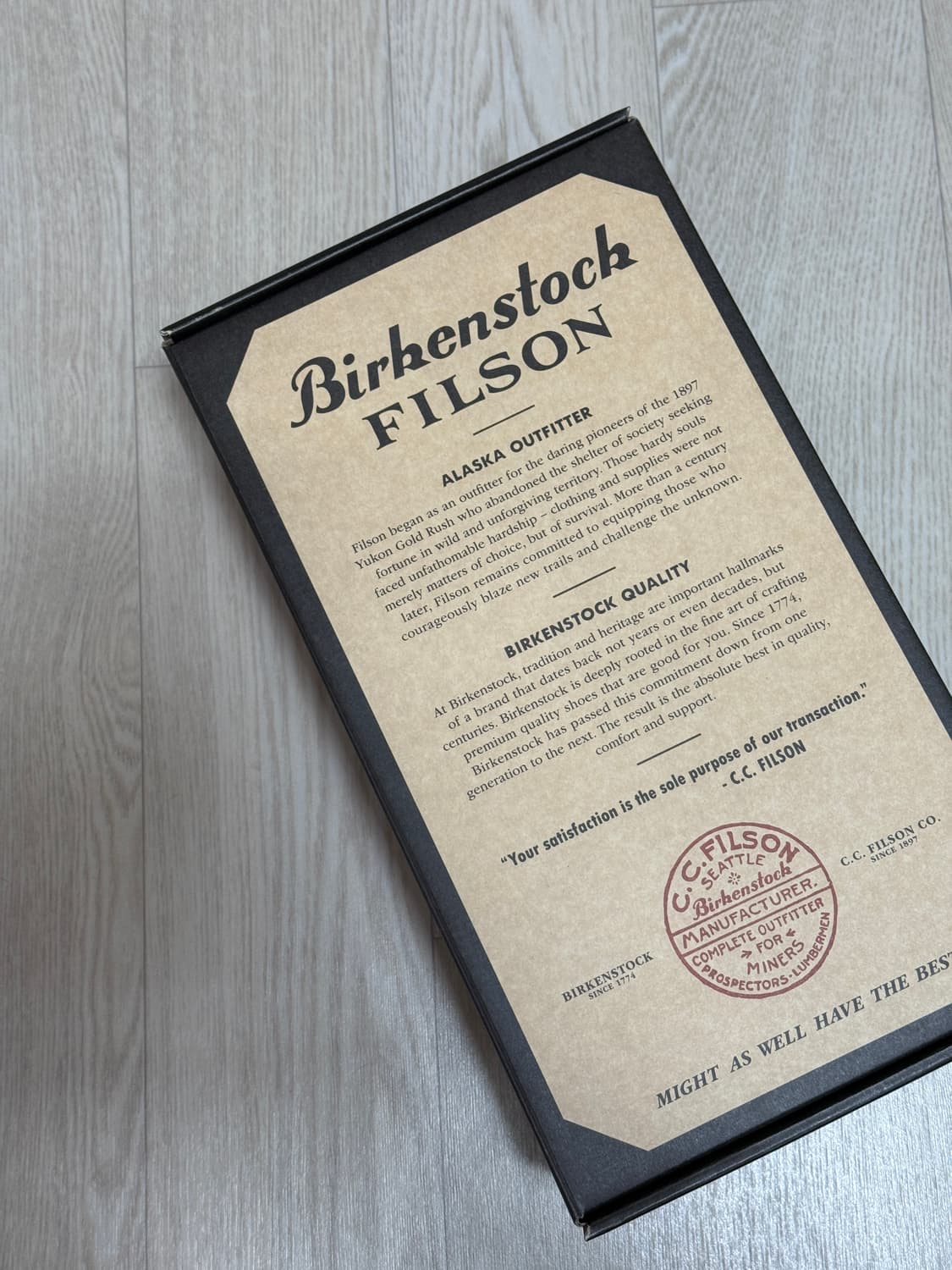 버켄스탁 x 필슨 런던 메소 다크 탄 로스트 - 내로우 상품이미지3