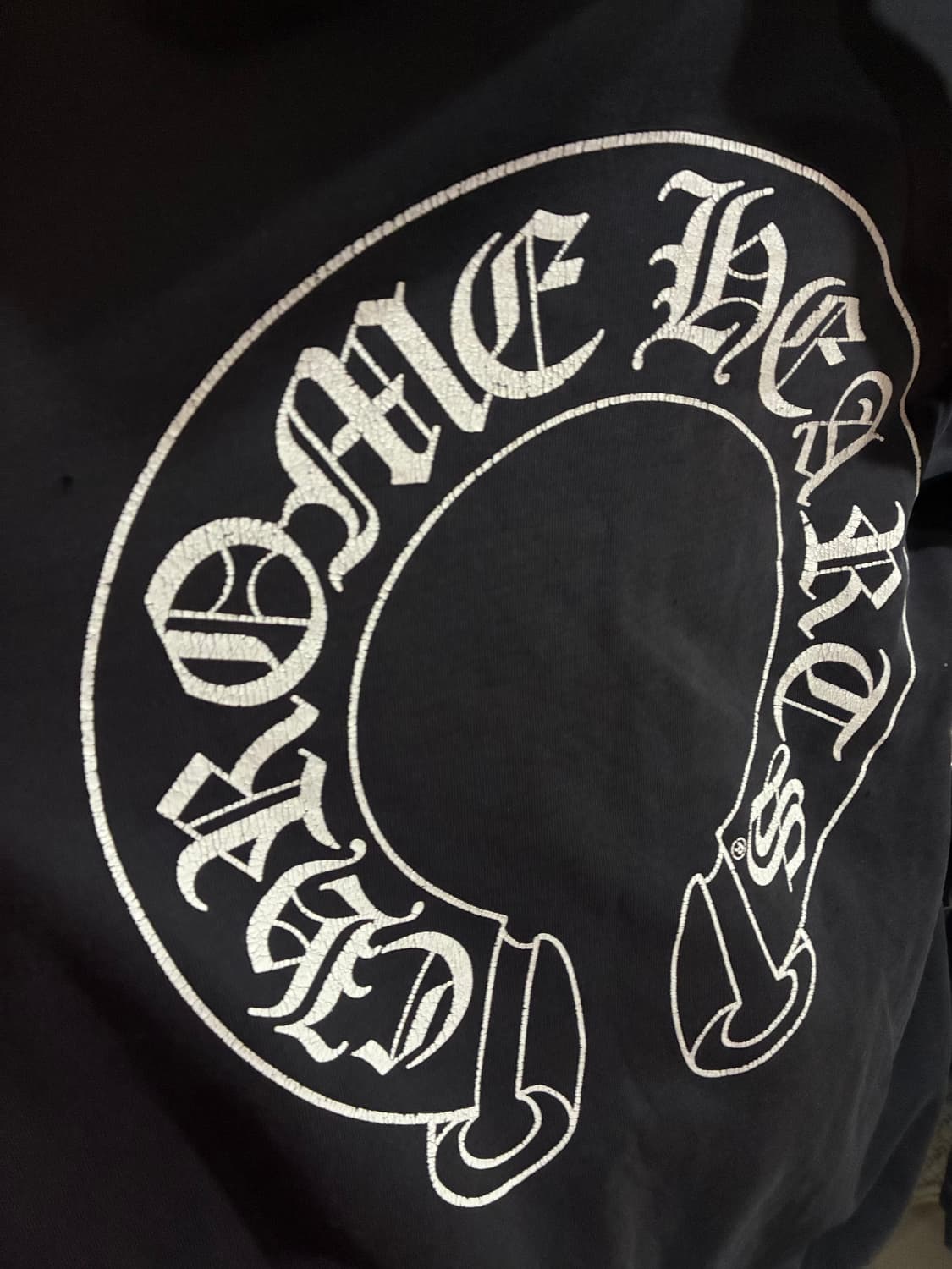 Chrome Hearts 크롬하츠 홀스슈 후드집업 (사용감 O) 상품이미지5