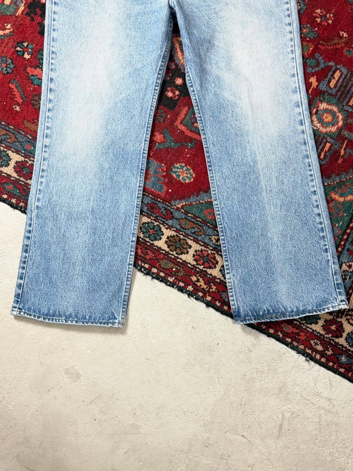 80's USA Made 빈티지 리바이스 517 오렌지탭 부츠컷 상품이미지7