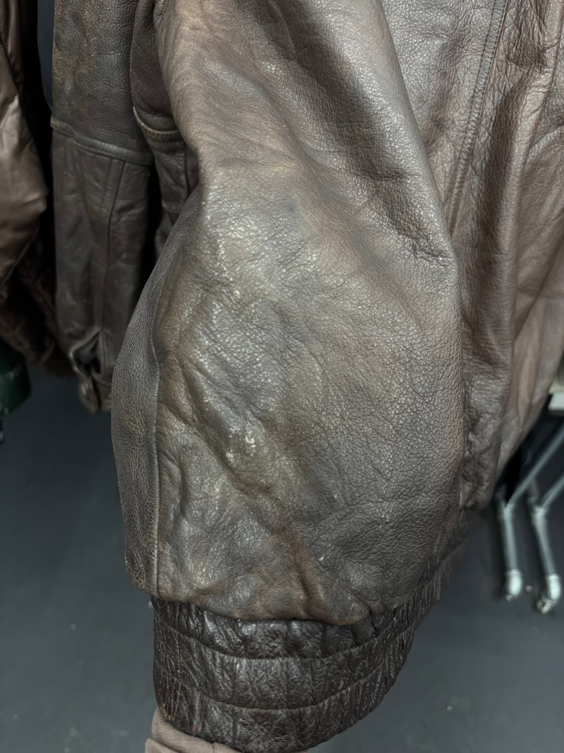 VTG 소가죽 봄버자켓 상품이미지9