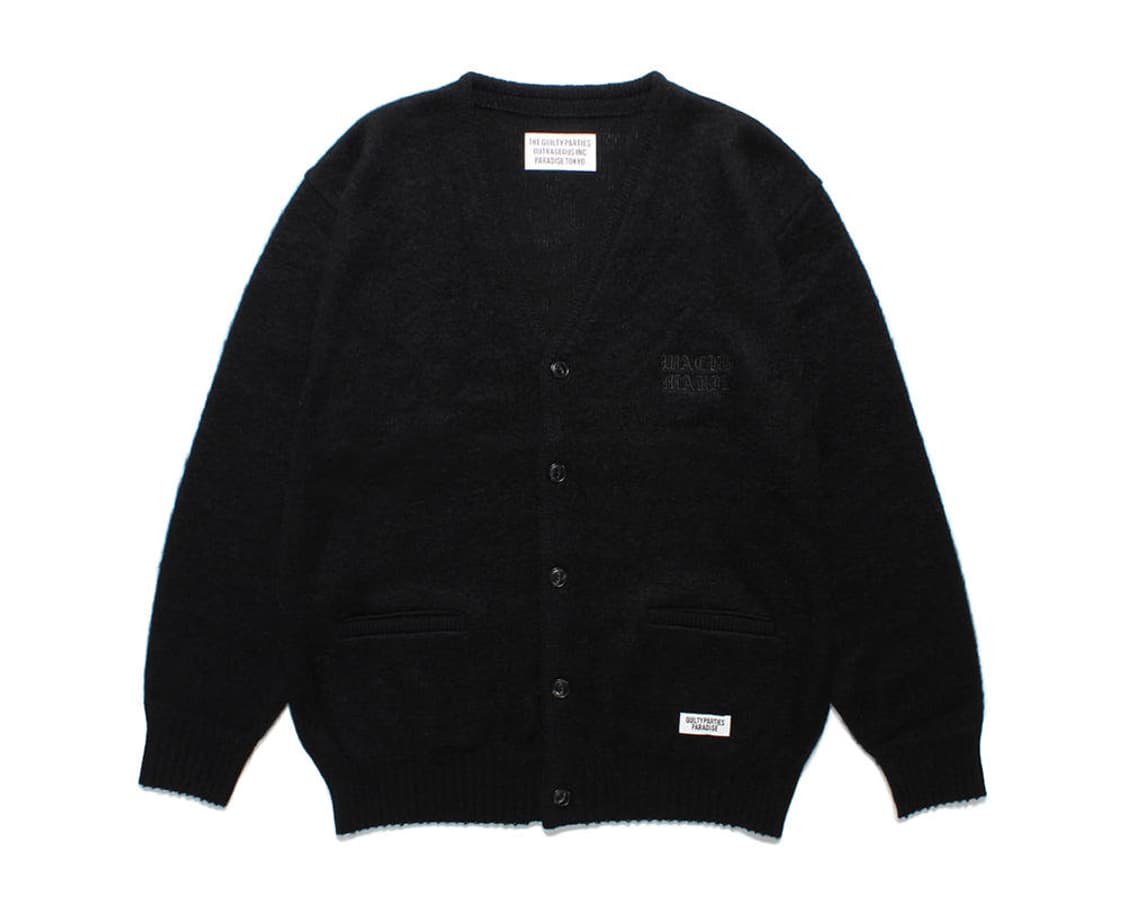 [XL] 24SS WACKO MARIA 와코마리아 모헤어 가디건 상품이미지1