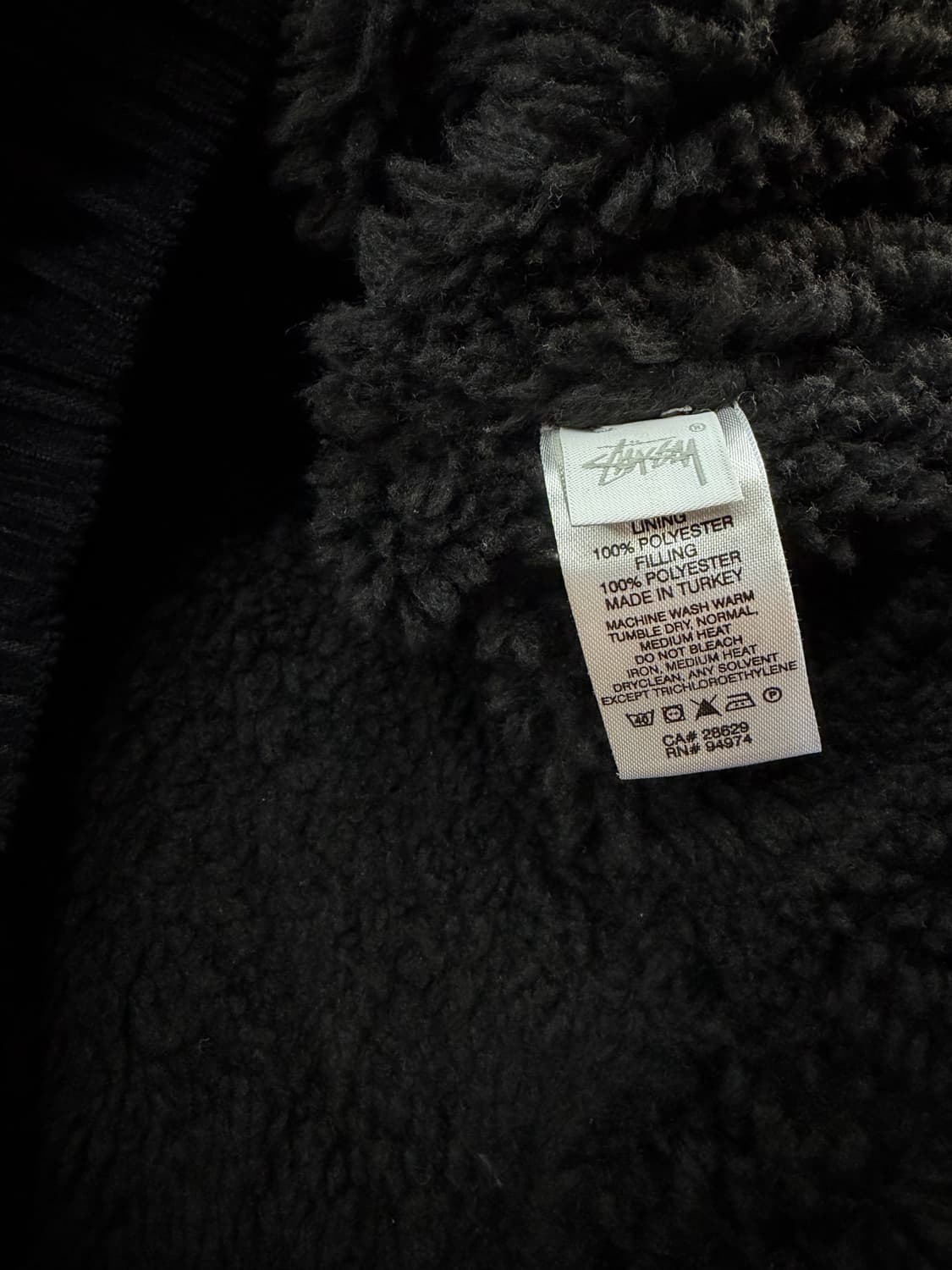 M/ 스투시 베이직 로고탭 코듀로이 액티브 후드 점퍼 상품이미지9