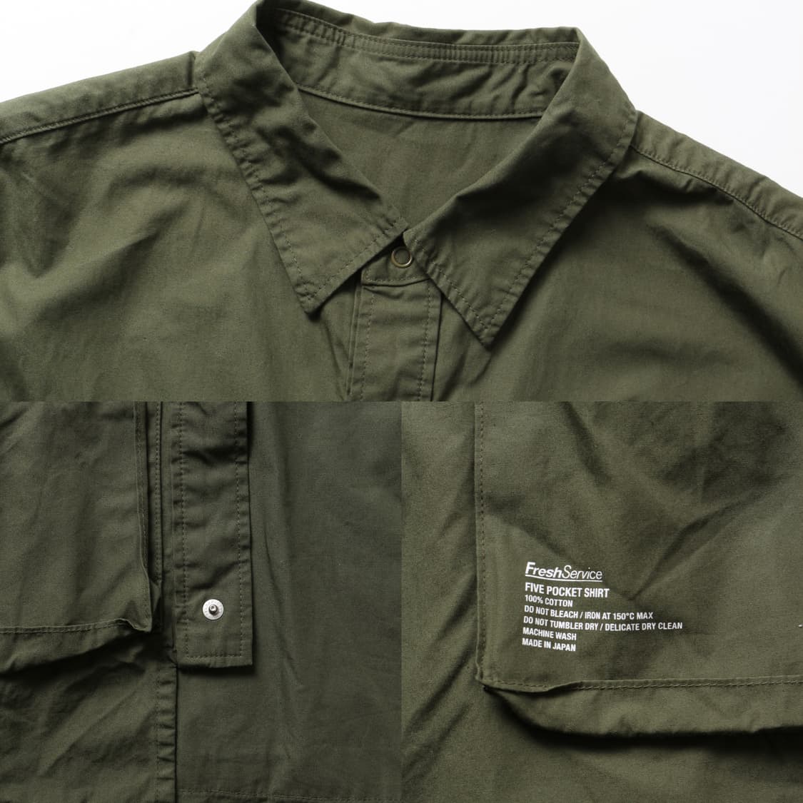 프레쉬서비스 5포켓 하프셔츠 상품이미지5