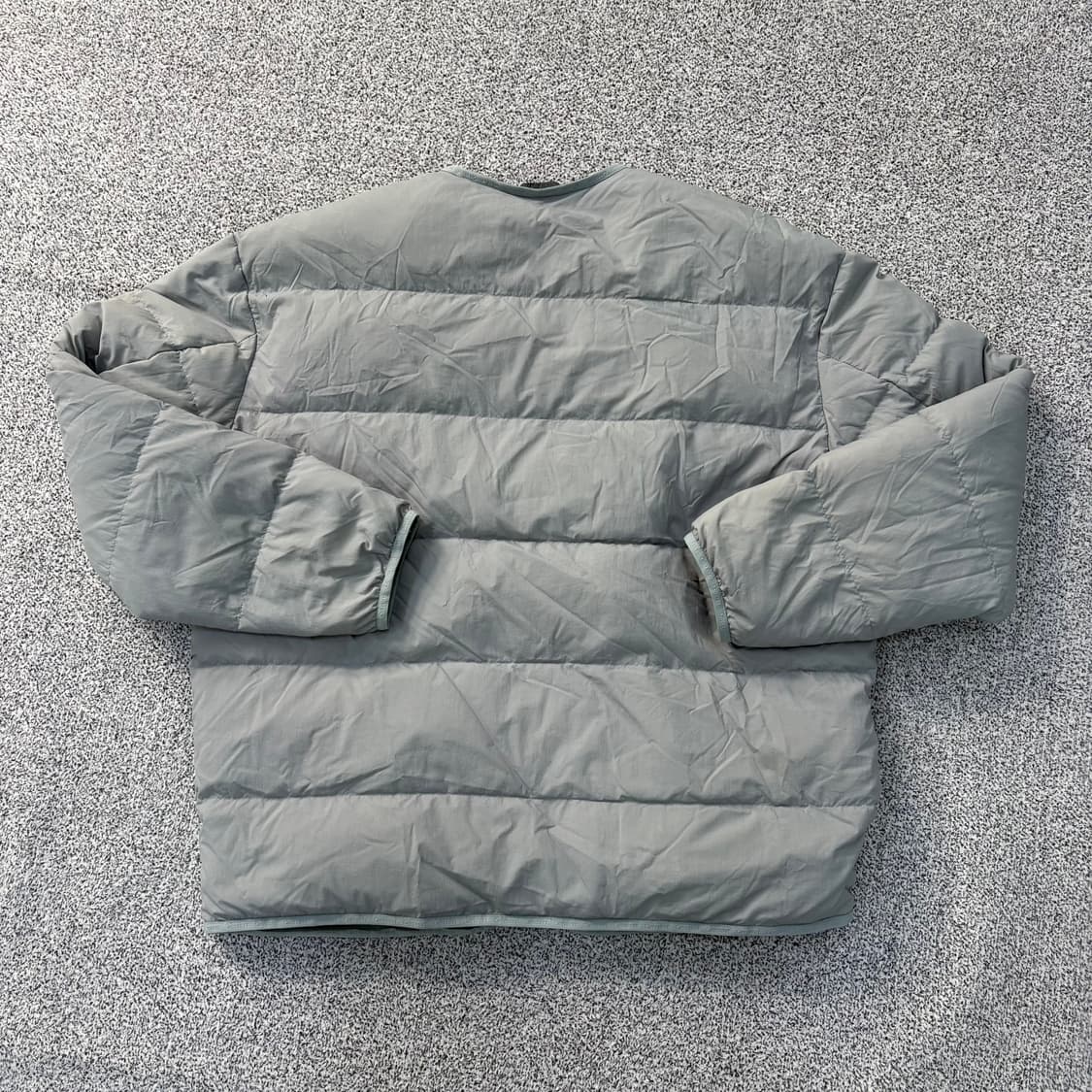 XL 커버낫 노카라 덕다운 경량 패딩 0309J 상품이미지3