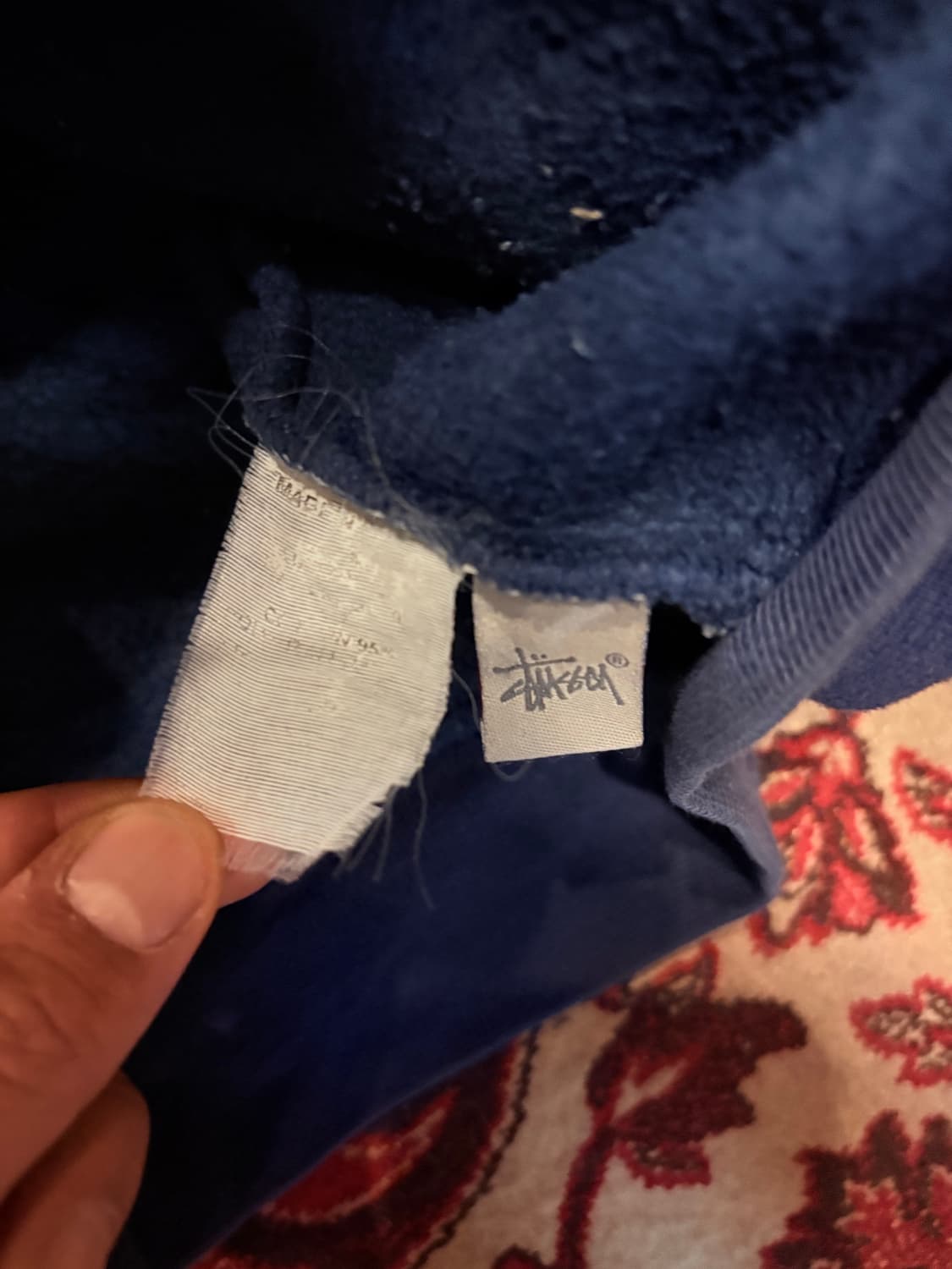 Stüssy Graphic Zip-up Hoodie 상품이미지5