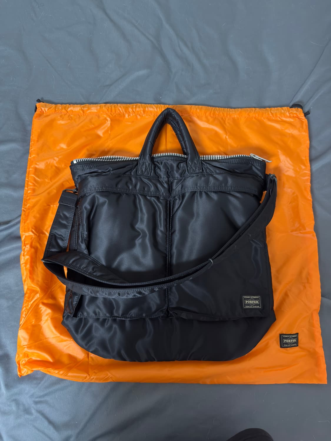 요시다포터 탱커 2way 헬멧백 블랙 상품이미지1