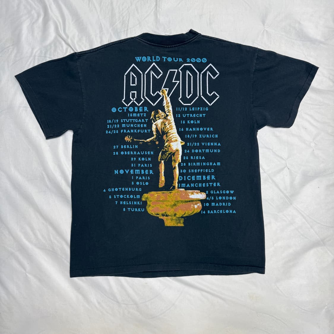 ACDC 2000년도 월드투어 티셔츠 상품이미지5