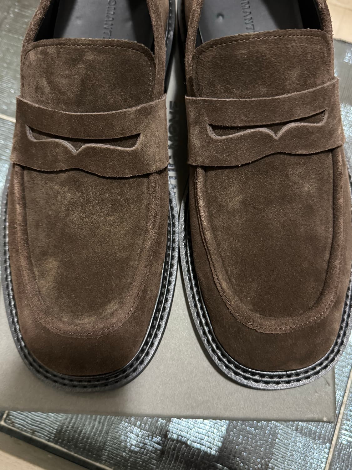 로맨틱무브 뉴 미니멀 로퍼 브라운 [280] 상품이미지7