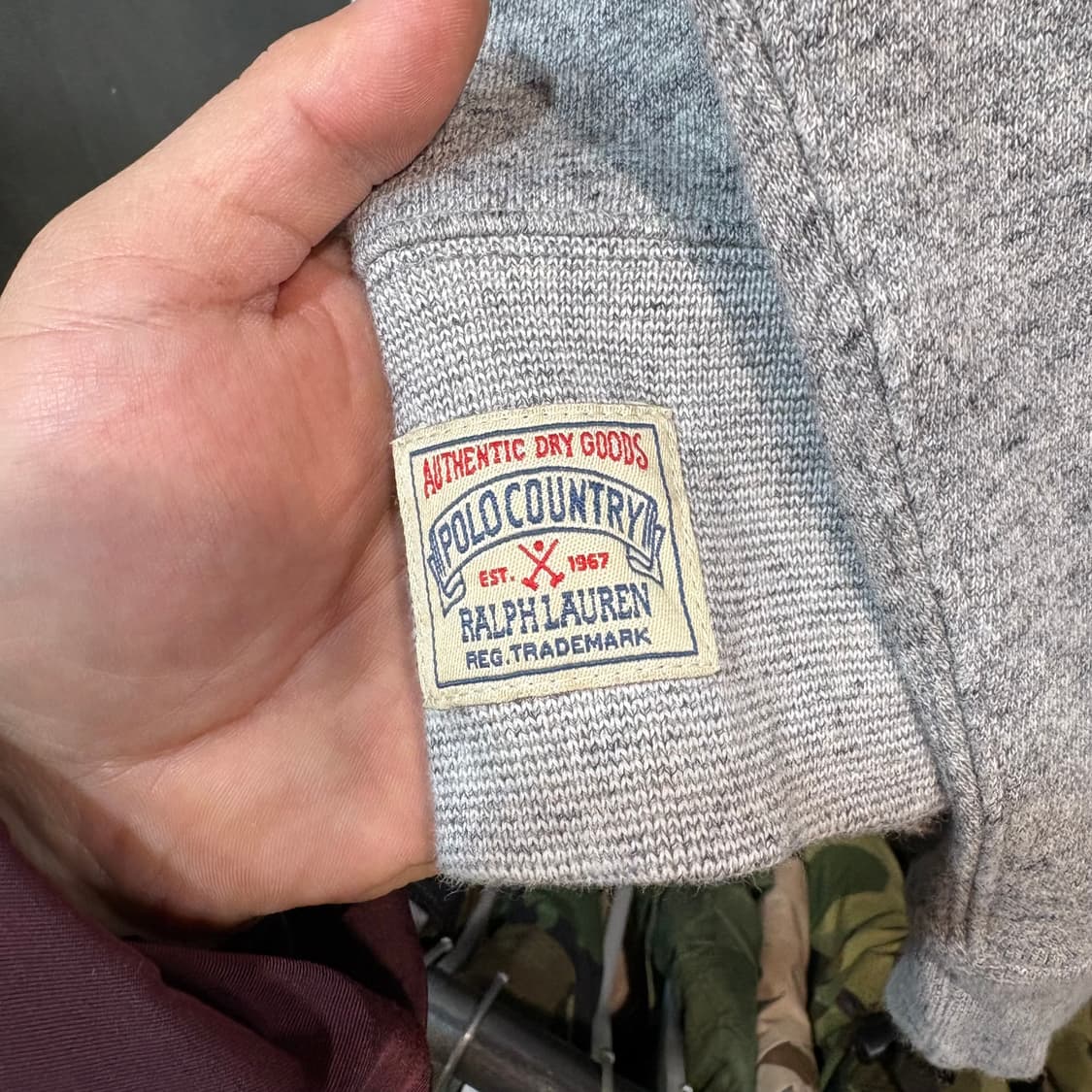 [XXL] POLO 폴로 랄프로렌 반집업 후드 상품이미지3