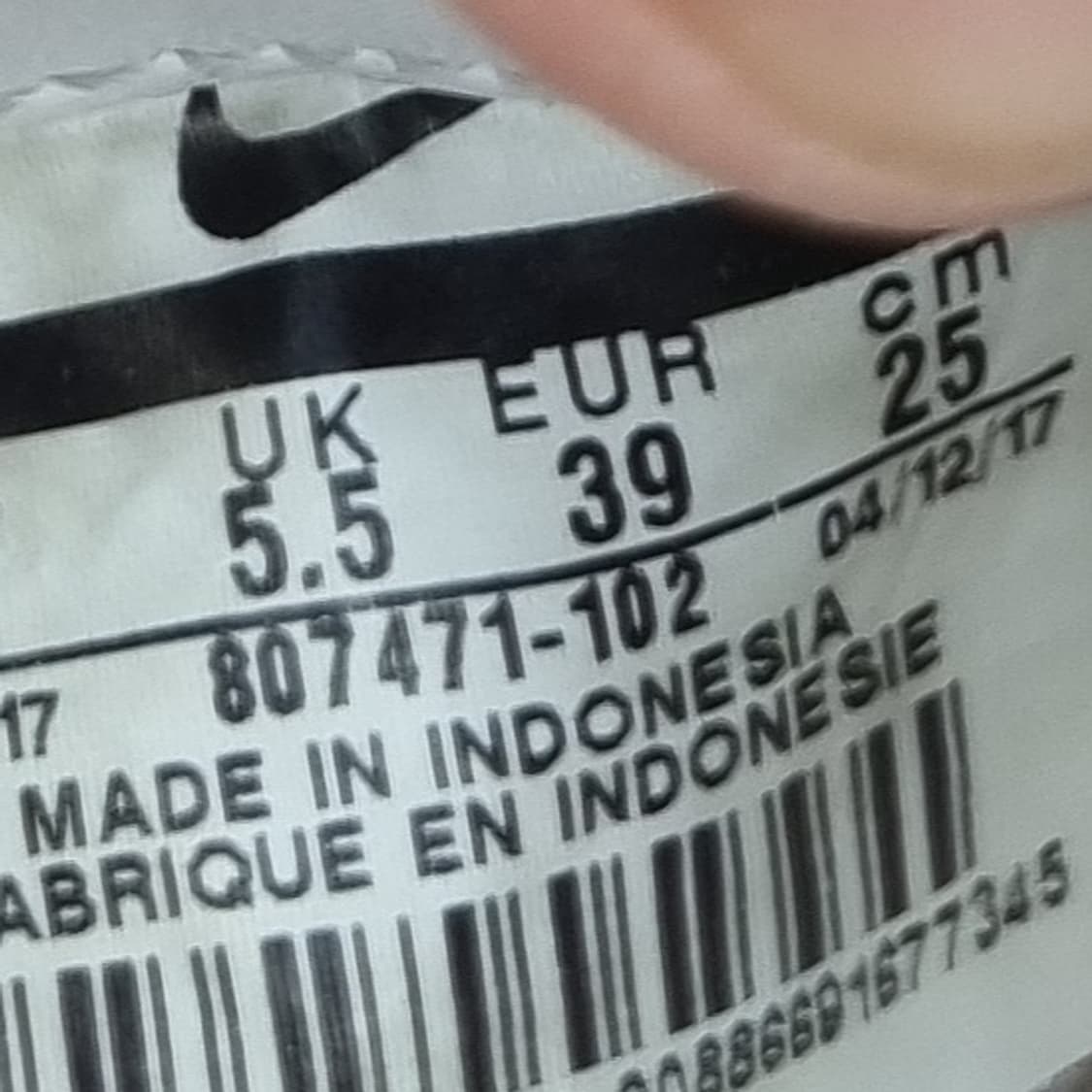 나이키 코르테즈 레더 운동화250  상품이미지6